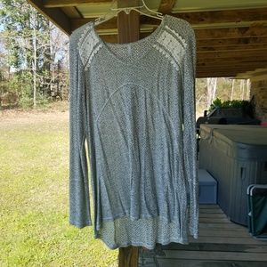 Black & White Lace Tee